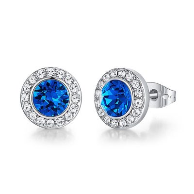 Swarovski Oorbellen kopen blauw