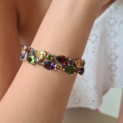 Statement Armband Multicolor