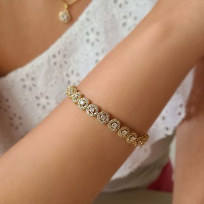 Tennisarmband Ronde Swarovski