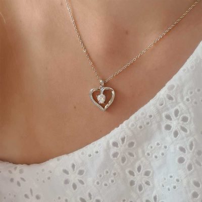 Swarovski Hartjes Ketting