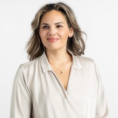 Rosé ketting met rood swarovski hanger